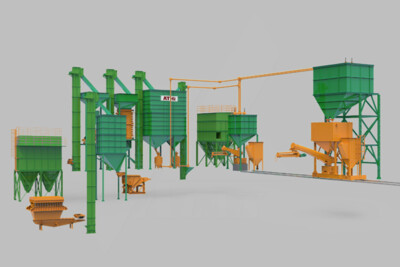 athi resin sand reclamation production line