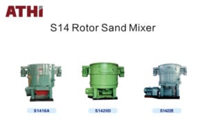 athi rotor types sand mixer