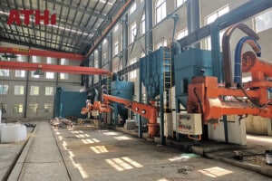 athi shell mould casting line
