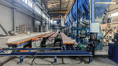 20 tons sand processing molding line