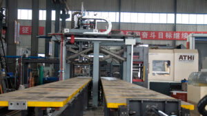 Testing and Installation of the Casting Molding Line